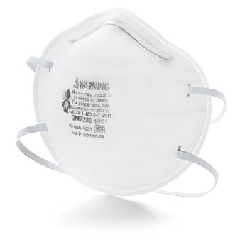 3M Disposable Particulate Respirator, N95, 20/Pack (8200)