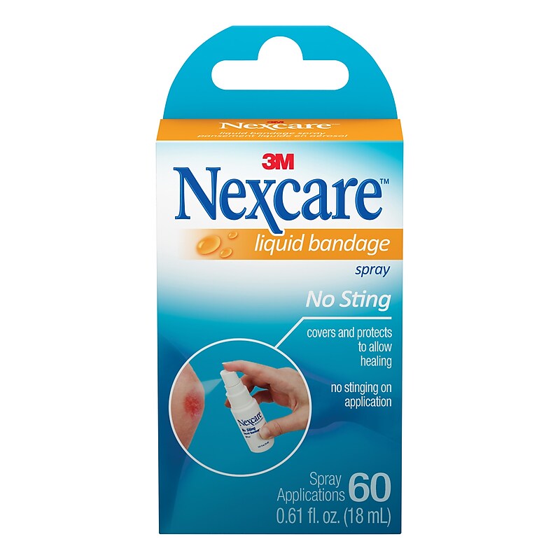 Nexcare Liquid Bandage Spray, 0.61 Fl. oz. (118-03) image 1