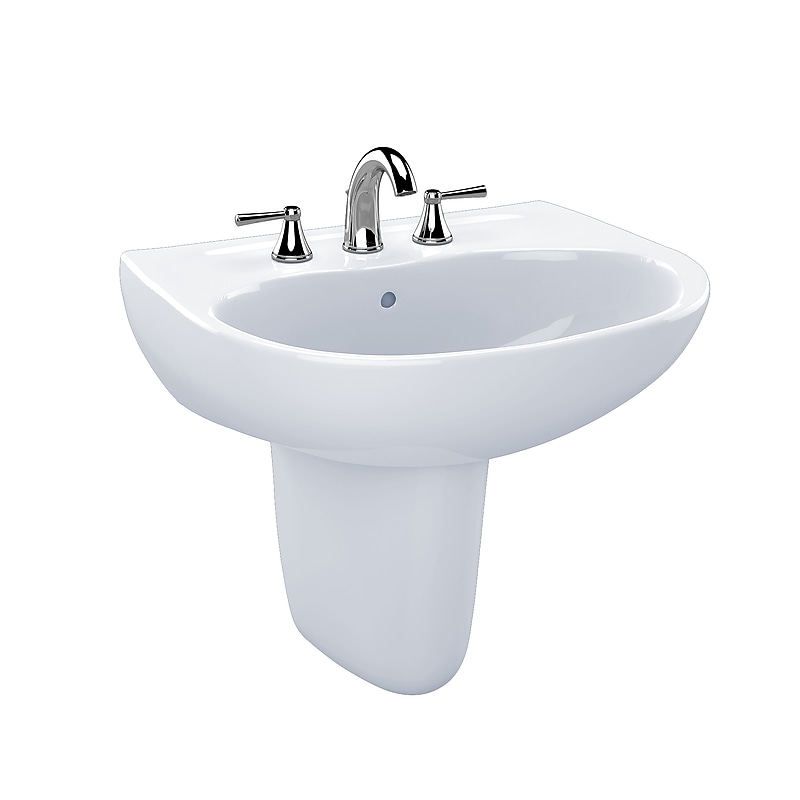 Toto Bathroom Sink, Cotton White (LHT241G#01) image 1