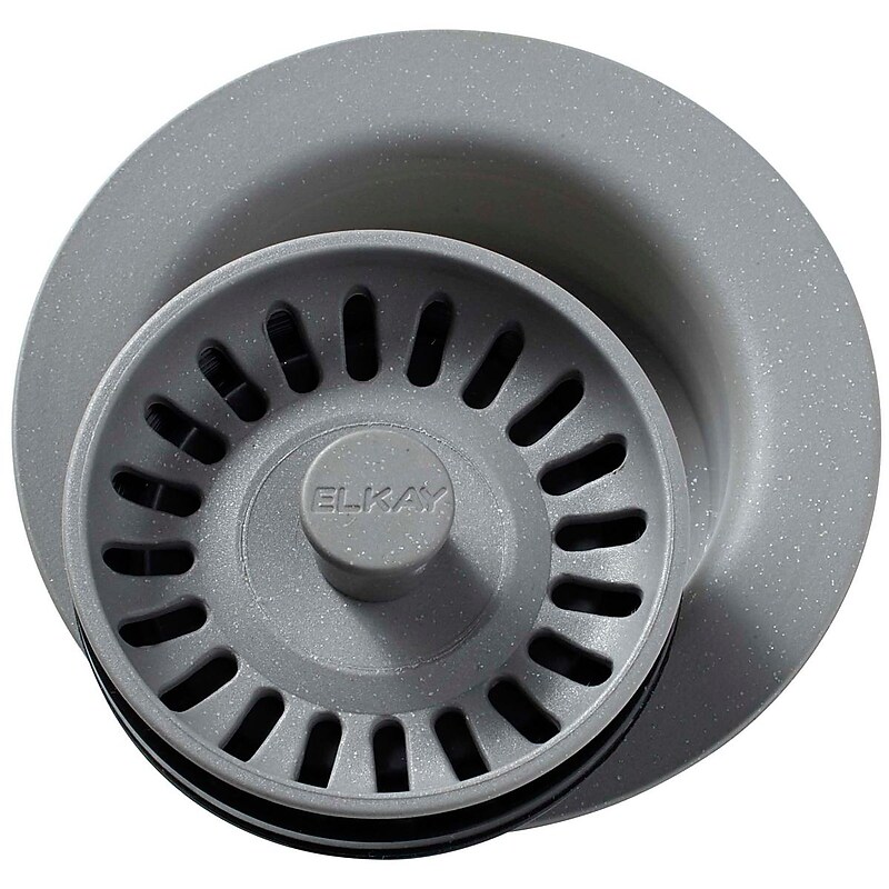 Elkay Residential Kitchen Sink Drain, Greystone (LKQD35GS) image 1