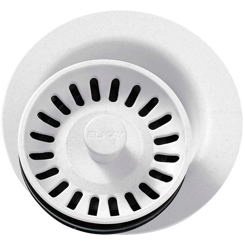 Elkay Residential Kitchen Flange, White (LKQD35WH) image 1