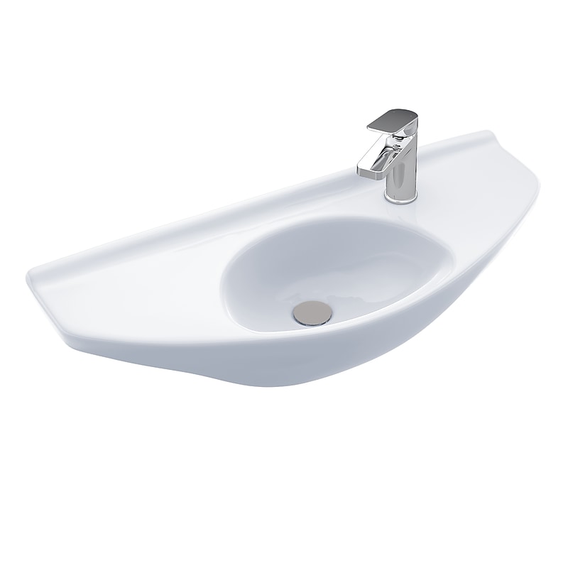 Toto Bathroom Sink, Cotton White (LT650G#01) image 1