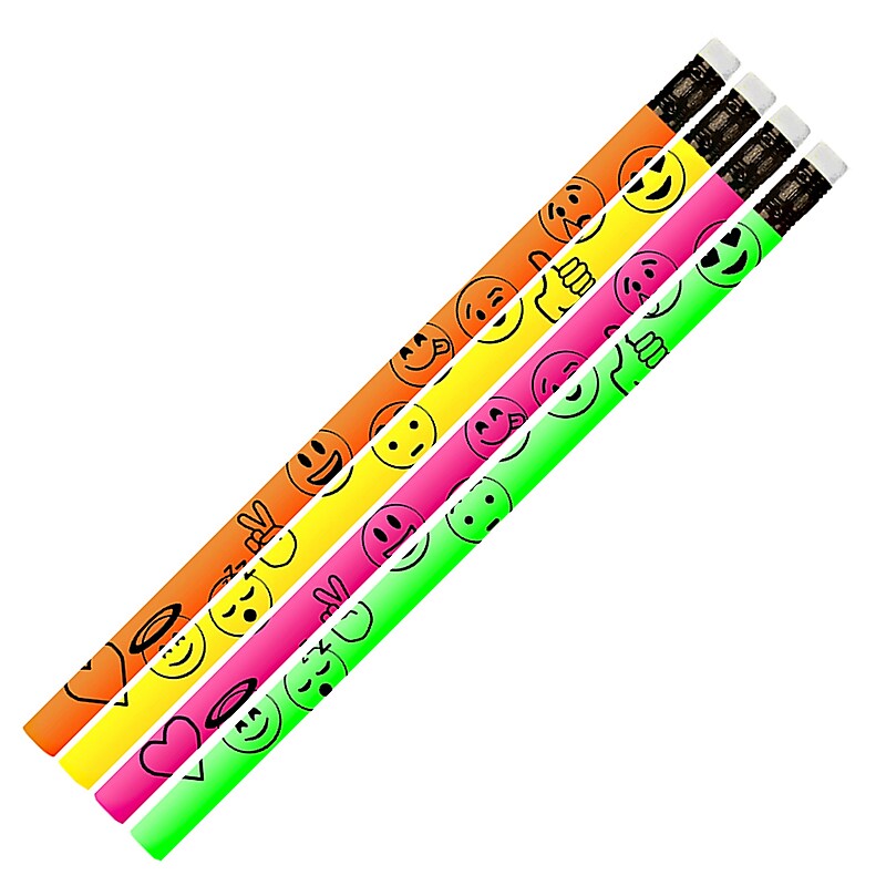 Musgrave Everyday Emojis Pencil, Box of 144 (MUS2557G) image 1