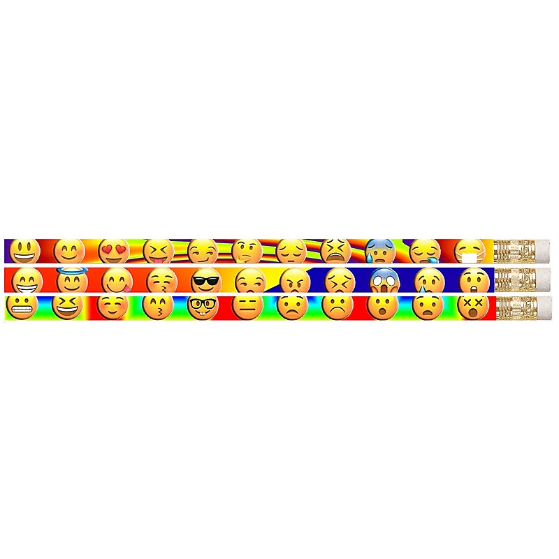 Musgrave Emojis Pencil, Pack of 144 (MUS2499G) image 1