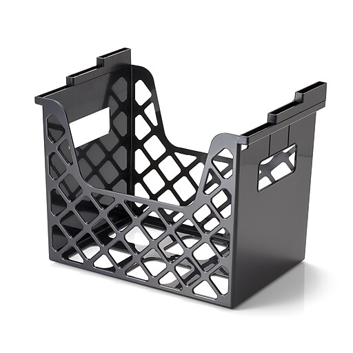 Officemate Recycled Plastic Desktop File Organizer, Black (OIC26162