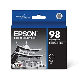 Epson T98 Black High Yield Ink Cartridge