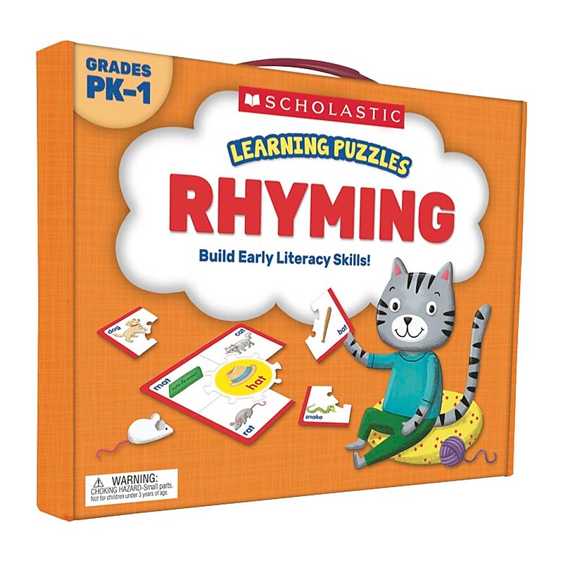 Scholastic Learning Puzzles: Rhyming, Grades PreK-1 (SC-823973) image 1