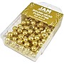 JAM Paper Colored Map Tacks, Gold, 2 Packs of 100 (22432213A)~#|#~sp4798098_sc7