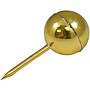 JAM Paper Colored Map Tacks, Gold, 2 Packs of 100 (22432213A)~#|#~sp4798101_sc7