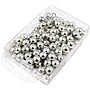 JAM Paper Colored Map Tacks, Silver, 2 Packs of 100 (22432214A)~#|#~sp4798117_sc7
