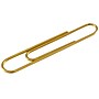JAM Paper Jumbo Paper Clip, Gold, 3 Pack of 75 (21832060B)~#|#~sp4798232_sc7