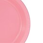 JAM Paper 9"Plastic Plates, Baby Pink, 200/Box (9255320671b)~#|#~sp4798638_sc7