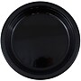 JAM Paper 7" Plastic Plates, Black, 200 Plates/Box (7255320672B)~#|#~sp4798659_sc7