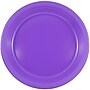 JAM Paper 9" Plastic Plates, Purple, 200 Plates/Box (9255320689B)~#|#~sp4798698_sc7