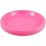 JAM Paper 9"Plastic Plates, Fuchsia Pink, 200/Box (9255320681b)~#|#~sp4798717_sc7