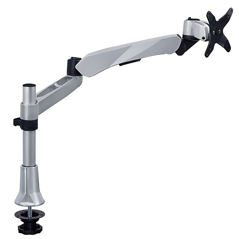 Mount-It! Modular Desk Mount Adjustable Monitor Mount, Up to 30" Monitors, Black (MI-35111B) image 1