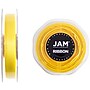 JAM Paper Double Faced Satin Ribbon, Yellow (803SAye25)~#|#~sp4808443_sc7