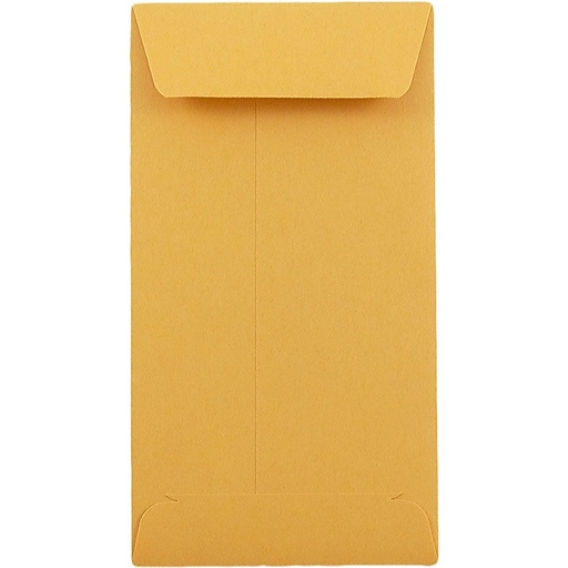 1000 Qty. Seeds #5 1/2 Coin Clasp Envelopes 3 1/8 x 5 1/2 Golden Kraft Small Electronic Parts and so much more! | Perfect for storing Small Parts WS-5480-1M Coins - 32lb Stamps Jewelry 