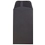 JAM Paper #6 Coin Business Envelopes, 3.375 x 6, Black, 50/Pack (356730564i)~#|#~sp4808514_sc7