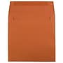 JAM Paper 6.5 x 6.5 Square Invitation Envelopes, Dark Orange, 25/Pack (3157452)~#|#~sp4808523_sc7