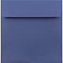 JAM Paper 7.5 x 7.5 Square Invitation Envelopes, Presidential Blue, 25/Pack (263913007)~#|#~sp4808541_sc7