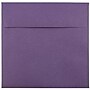JAM Paper 7.5 x 7.5 Square Invitation Envelopes, Dark Purple, 25/Pack (263919267)~#|#~sp4808543_sc7