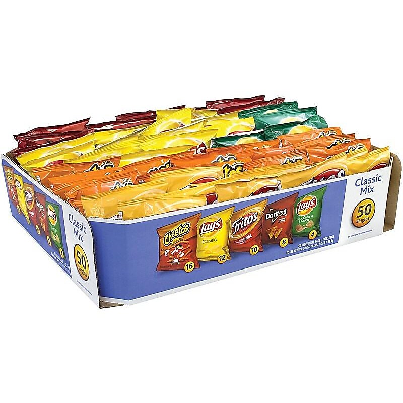 Frito Lay Variety Corn Chips, 1 oz., 50 Bags/Pack (220-00403) image 1
