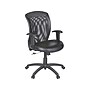 Global Airflow Ergonomic Leather Swivel Manager Chair, Black (9339BK)~#|#~sp48116598_sc7