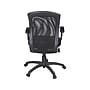 Global Airflow Ergonomic Leather Swivel Manager Chair, Black (9339BK)~#|#~sp48116599_sc7