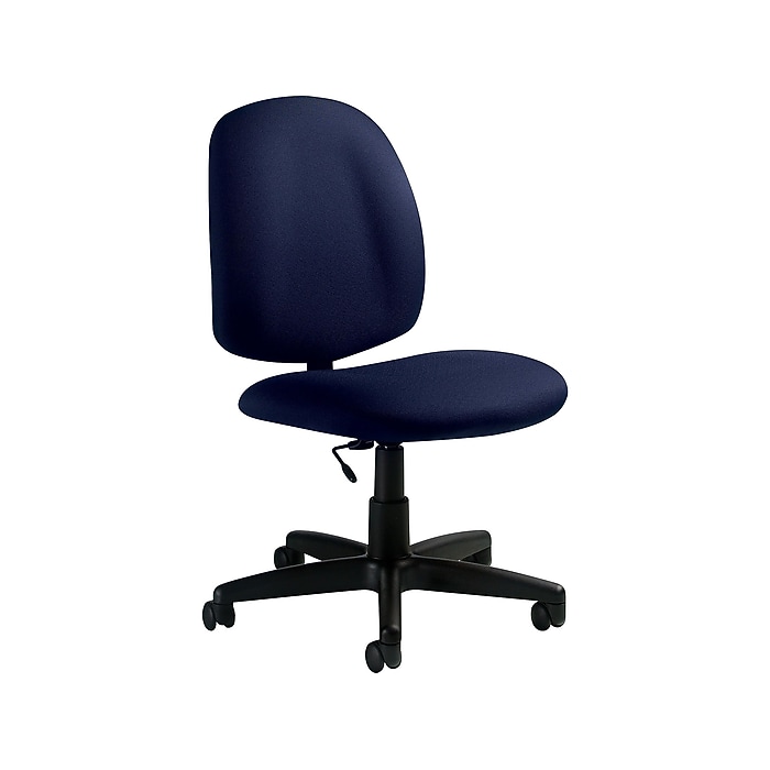 Global Fabric Task Chair, Navy (9326BK-JN01) | Staples