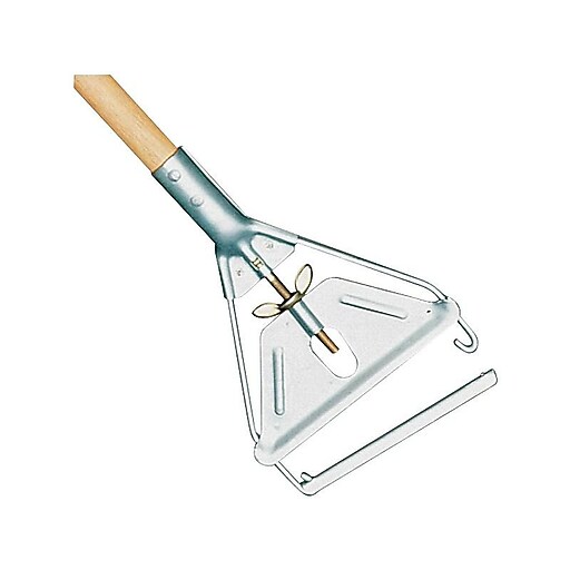 Rubbermaid Invader 60" Wood Wet Mop Handle, Natural (FGH516000000