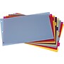 Cardinal Blank Dividers, 8-Tab, Blue/Green/Purple/Red/Yellow (CRD 84251)~#|#~sp48117061_sc7
