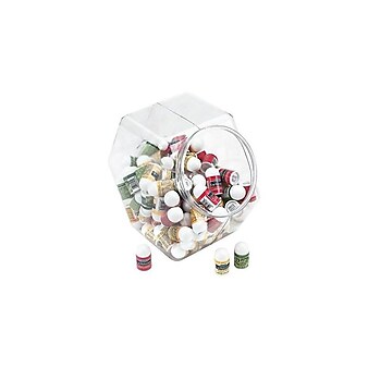 Lip Naturals Assorted Flavors Lip Balm with Aloe, Vitamin E, Chamomile, Jojoba, 0.1 Oz. Tube, 100/Box