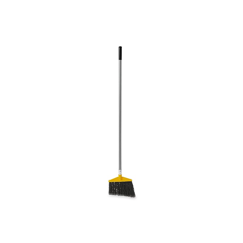 Rubbermaid 10.5" Angled Broom, Gray (FG638500GRAY) image 1