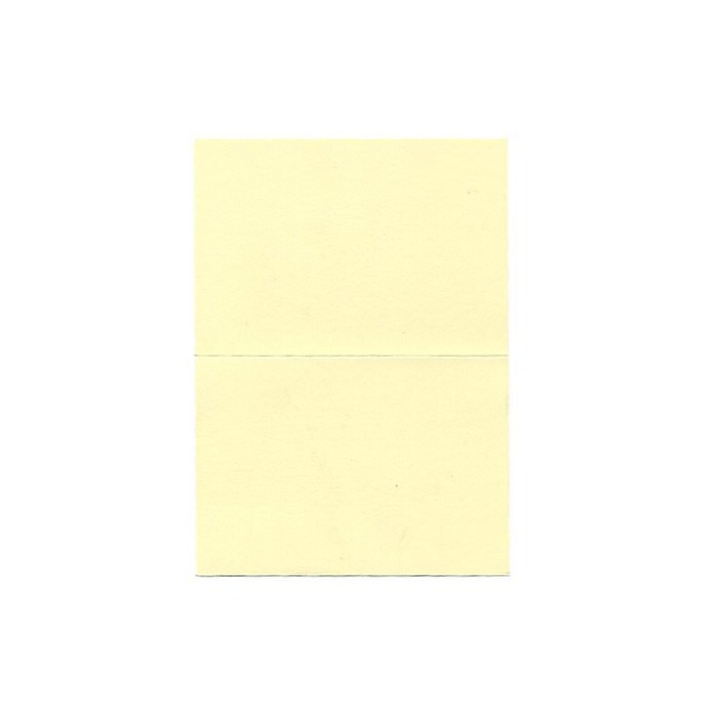 JAM Paper® Blank Foldover Cards, 4Bar A1 Size, 3 1/2 x 4 7/8, Ivory, 25/Pack (309877f) image 1
