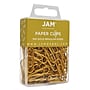 JAM Paper Paper Clips, 1" Capacity, Gold, 100 Clips/Pack, 2/Pack (21832058a)~#|#~sp4813714_sc7