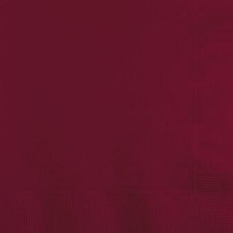 Touch of Color Beverage Napkin, 2-ply, Red, 600 Napkins/Pack (DTC253122BNAP)