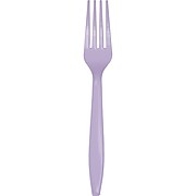 Touch of Color Luscious Lavender Purple Plastic Forks, 72 Count (DTC010470FRK)
