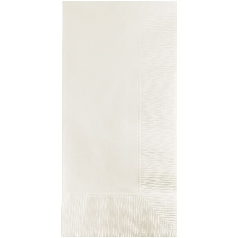 Touch of Color Beverage Napkin, 2-ply, White, 150 Napkins/Pack (DTC67000BDNAP) image 1