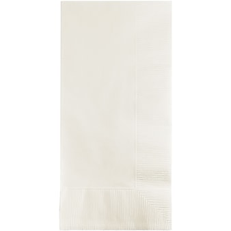 Touch of Color Beverage Napkin, 2-ply, White, 150 Napkins/Pack (DTC67000BDNAP)