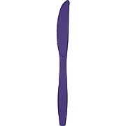 Touch of Color Purple Plastic Knives, 72 Count (DTC010575KNV)