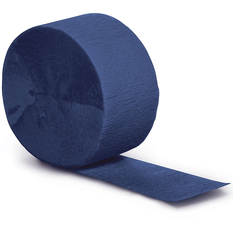 Creative Converting Navy Blue Streamer, 6 Count (DTC078137STRMR) image 1