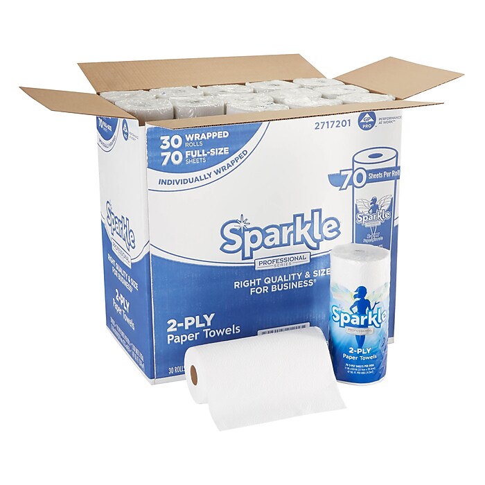 Sparkle Professional Series Paper Towels, 2-ply, 70 Sheets