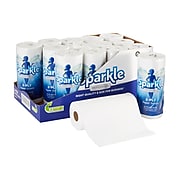 Sparkle Professional Kitchen Roll Paper Towels, 2-Ply, 85 Sheets/Roll, 15 Rolls/Carton (2717714)