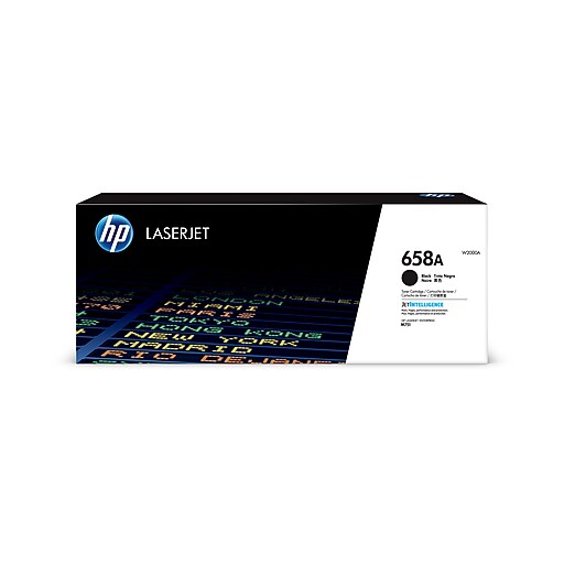 HP 658A Black Standard Yield Toner Cartridge (W2000A) | Staples