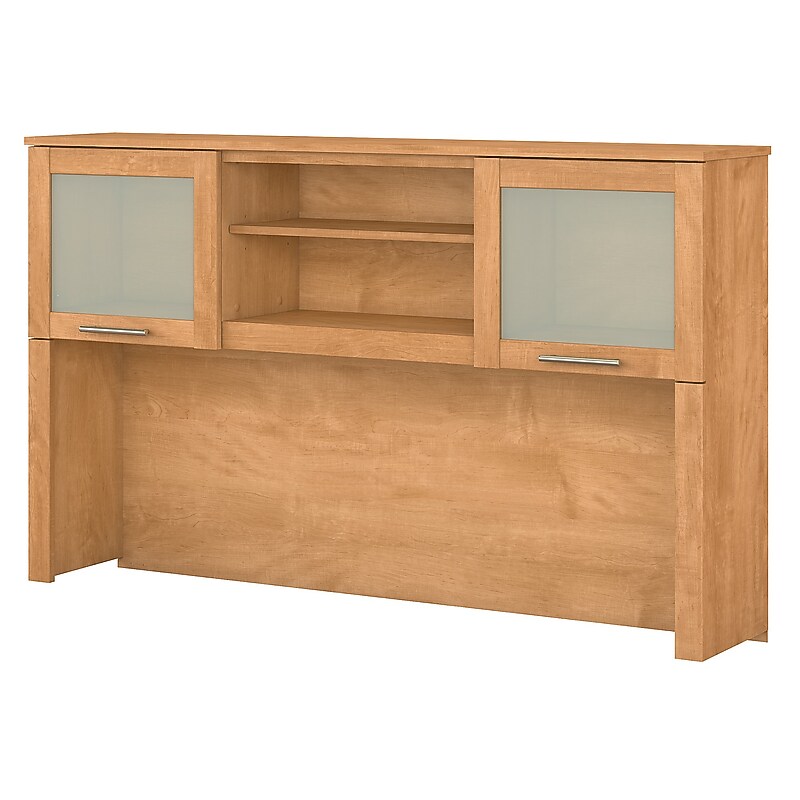 Bush Furniture Somerset 60"W Desktop Hutch, Maple Cross (WC81431) image 1
