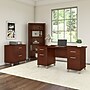 Bush Furniture Somerset 60"W Office Desk with Lateral File Cabinet and 5 Shelf Bookcase, Hansen Cherry (SET013HC)~#|#~sp48814294_sc7