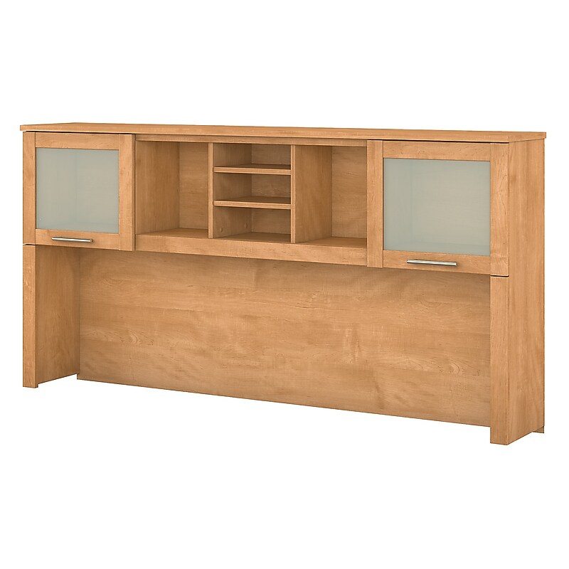 Bush Furniture Somerset 72"W Desktop Hutch, Maple Cross (WC81411) image 1