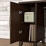 Bush Furniture Somerset 72"W L Shaped Desk with Hutch and 5 Shelf Bookcase, Mocha Cherry (SET011MR)~#|#~sp48814454_sc7