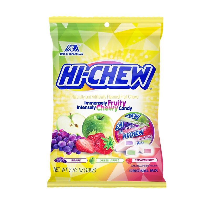 Hi-Chew Original Fruit Chews, 3.53 oz, 6/Carton (MOR00433) image 1
